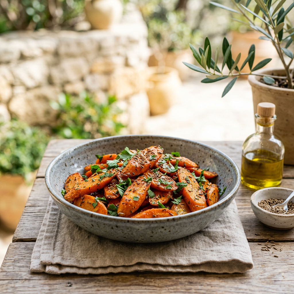 Moroccan Spiced Carrots