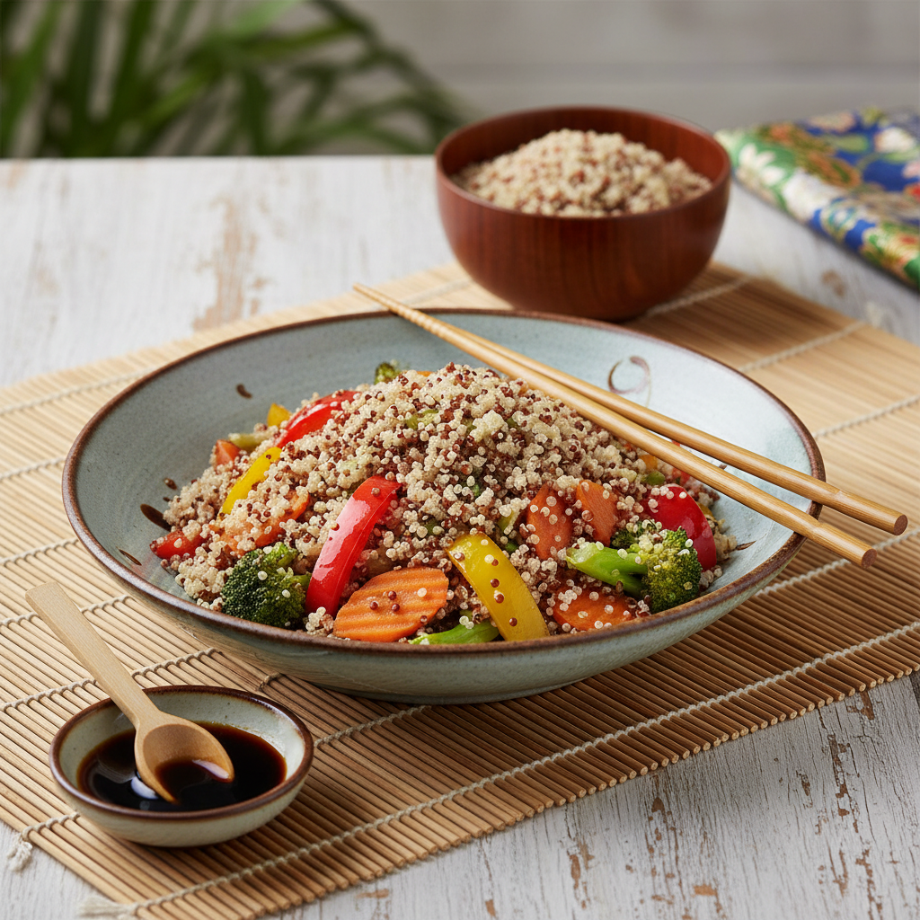 Quinoa Vegetable Stir-Fry