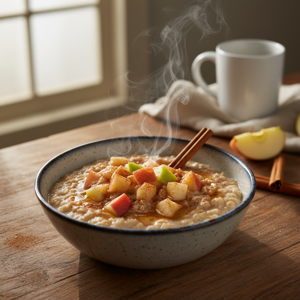 Apple Cinnamon Oatmeal