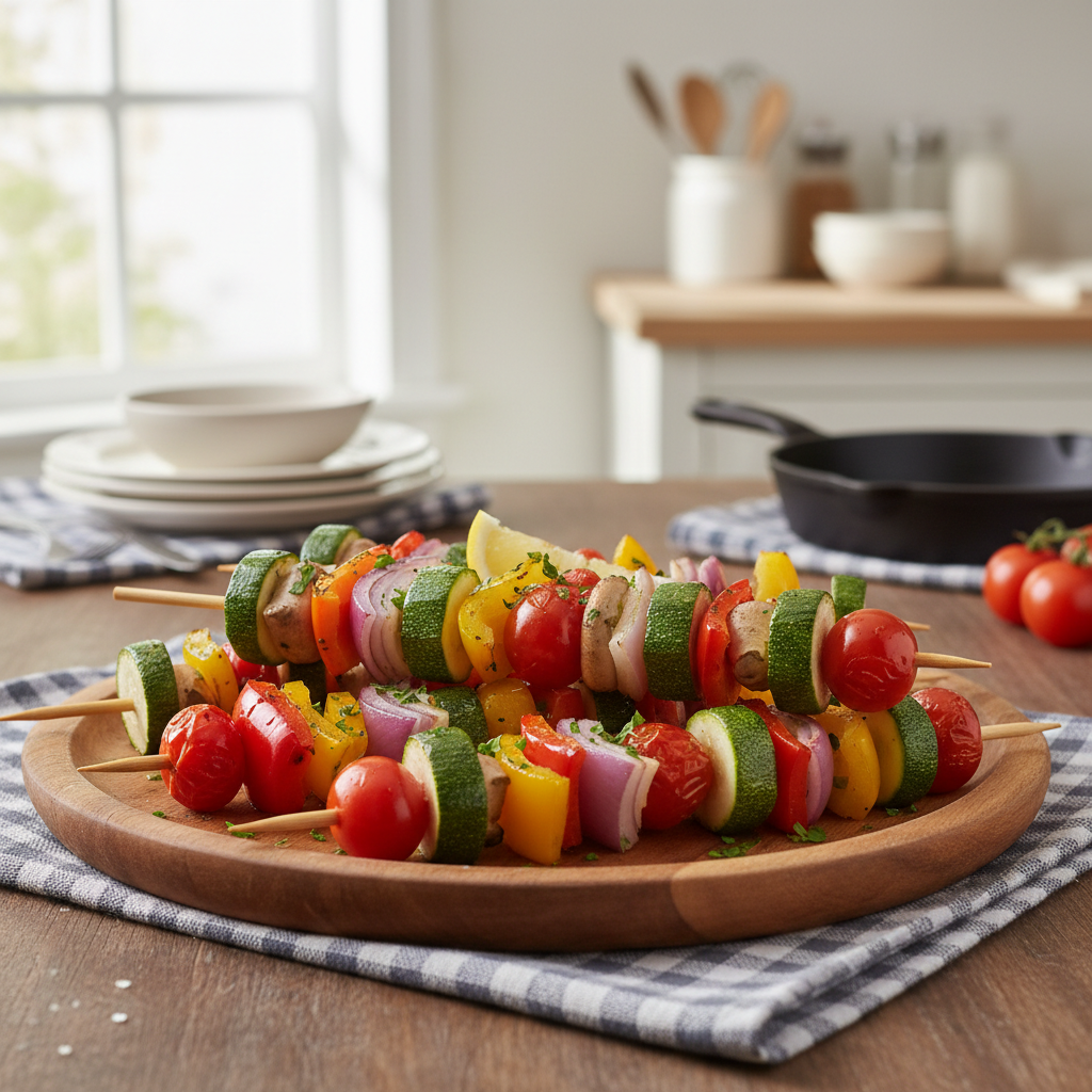 Grilled Vegetable Skewers