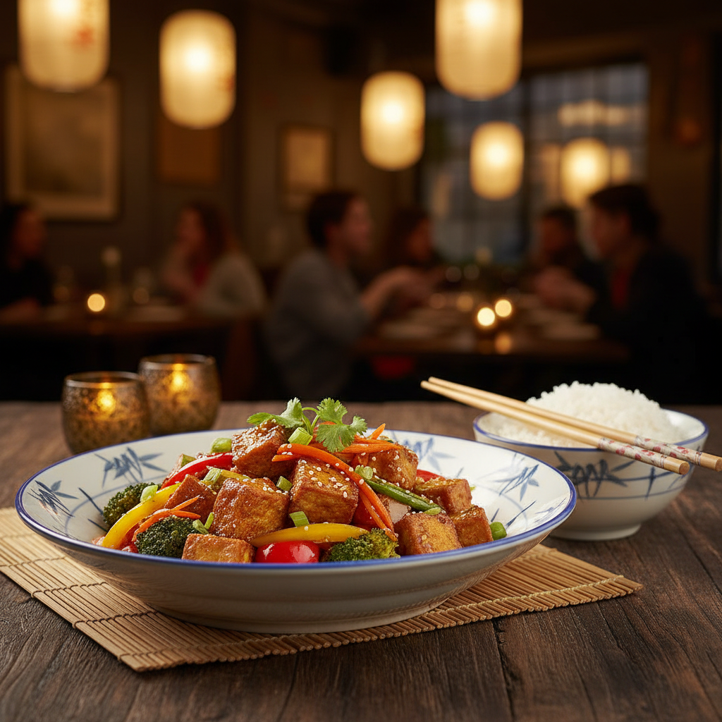 Crispy Tofu Stir-fry