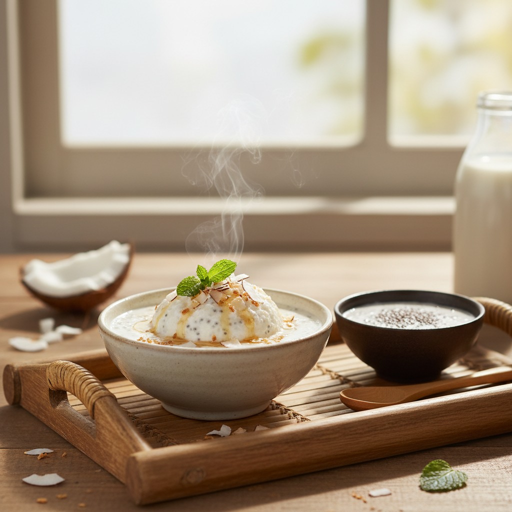 Dairy-Free Coconut Chia Pudding
