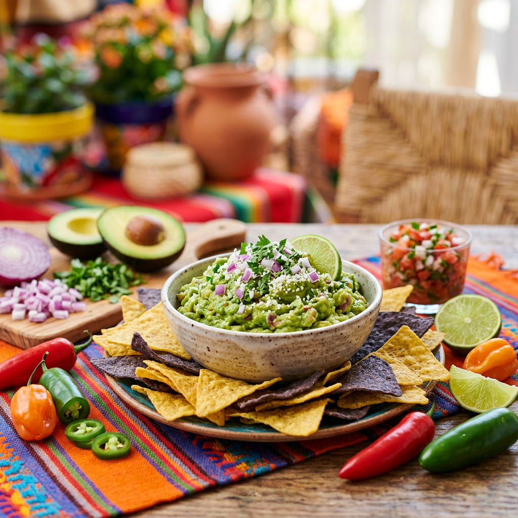 Guacamole with Tortilla Chips