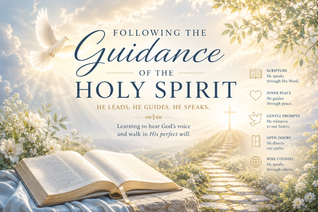 Following the Guidance of the Holy Spirit: Hearing God’s Voice in a Distracted World