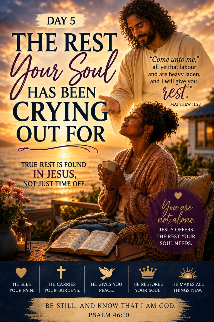 The Rest Your Soul Has Been Crying Out For