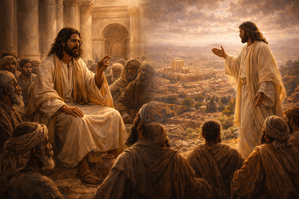 Teaching, Debates, and Prophecy: Jesus' Final Public Day