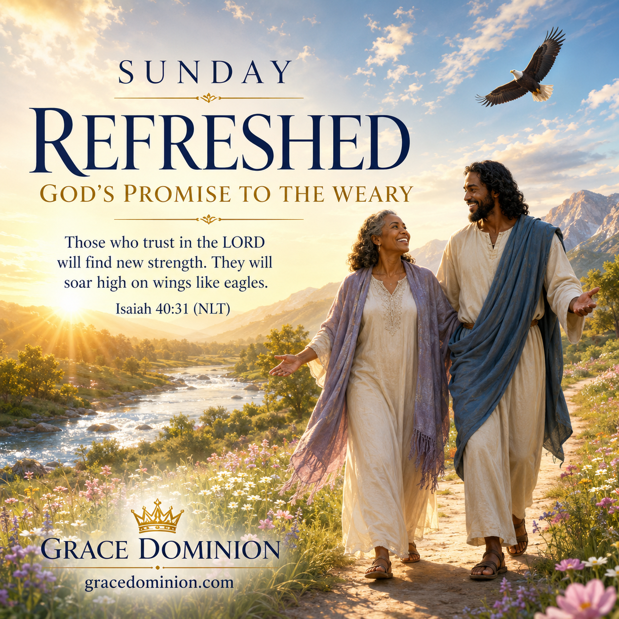 Sunday: Refreshed: God's Promise to the Weary