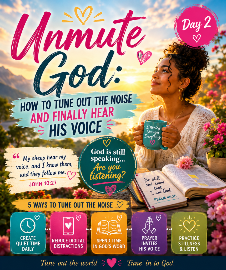 Unmute God: How to Tune Out the Noise and Finally Hear His Voice