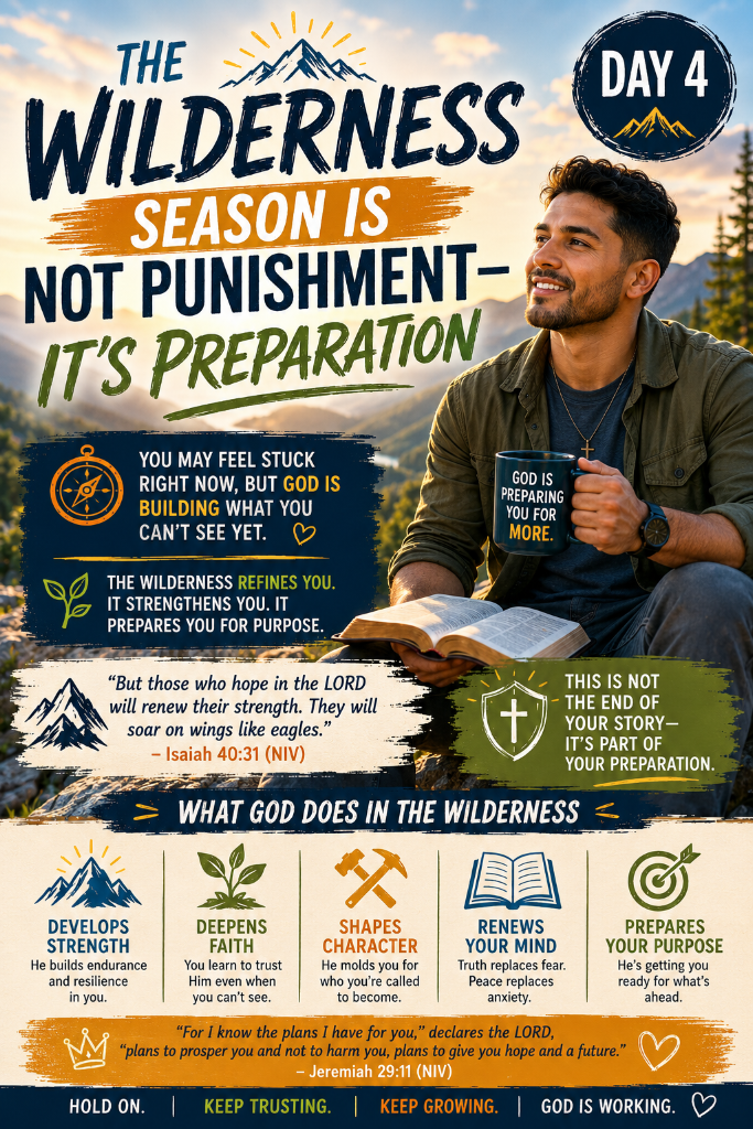 The Wilderness Season Is Not Punishment — It’s Preparation