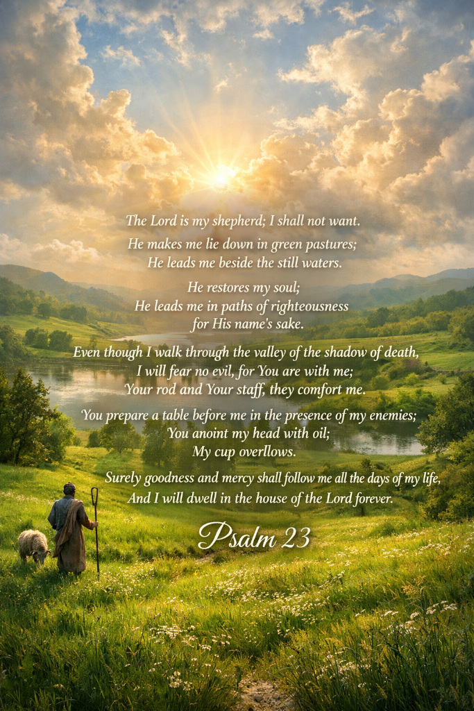 Rediscovering the Depth of Psalm 23: A Word-by-Word Journey