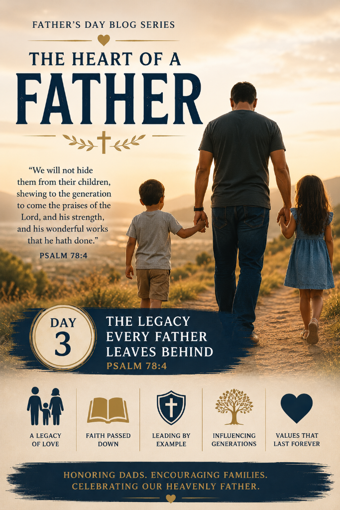 Day 3: What Will Your Children Remember About You? - Father's Day Series