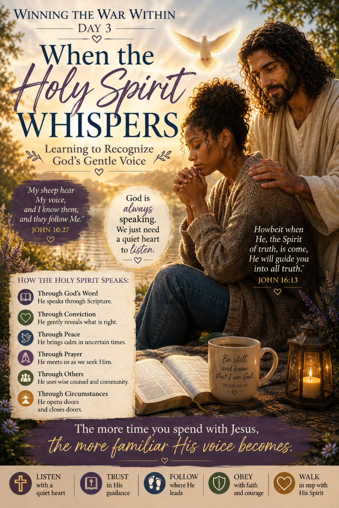 Day 3: When the Holy Spirit Whispers - Learning to Recognize God's Gentle Voice