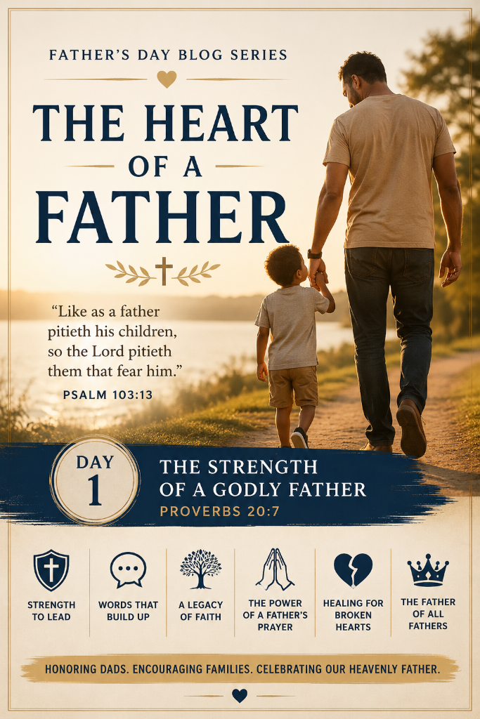 Day 1 Father's Day Series - "The Heart of a Father: Nurturing and Leading with Love"