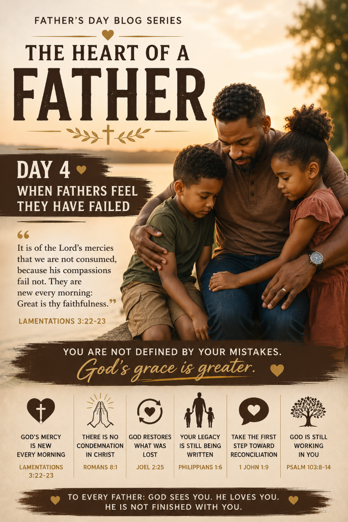 Day 4: When Fathers Feel They Have Failed - Father's Day Series