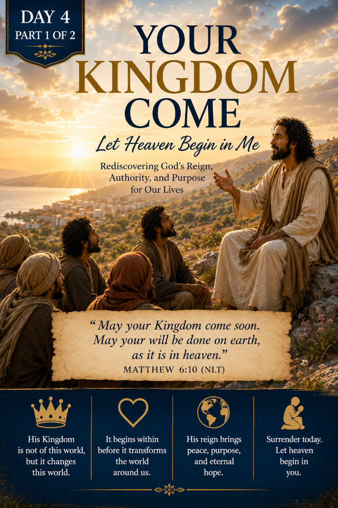 Rediscovering the Lord's Prayer: Day 4 – Part 1 of 2
