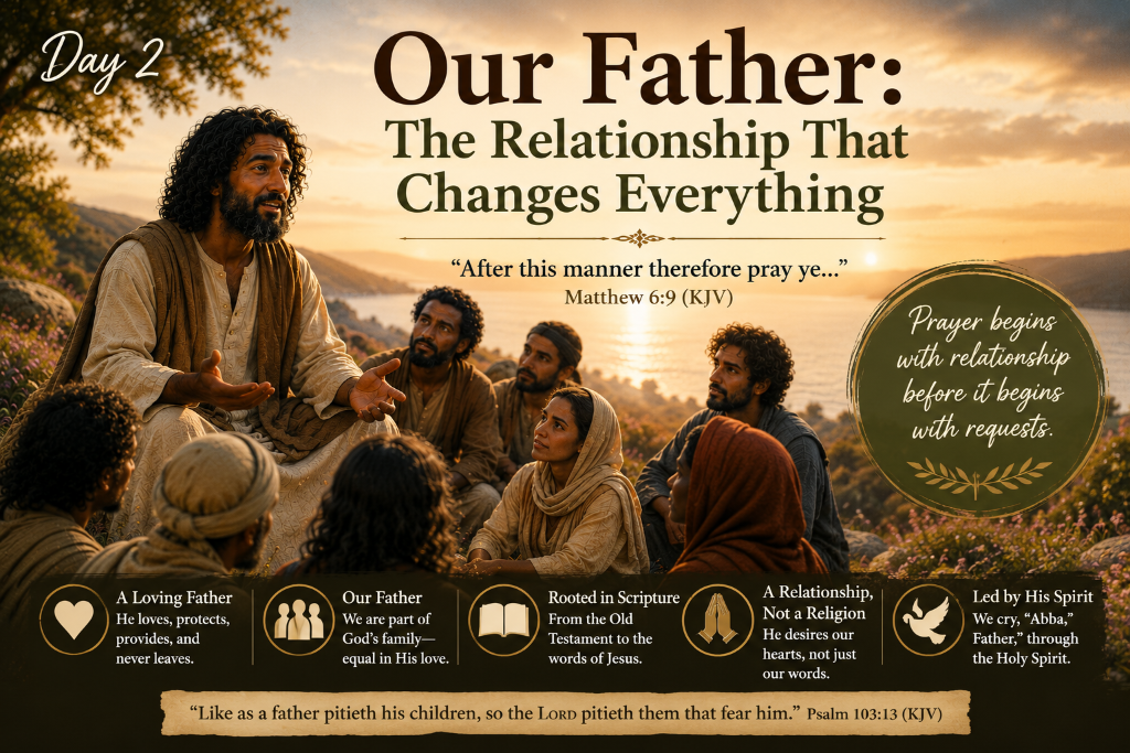 Day 2: Our Father, The Relationship That Changes Everything