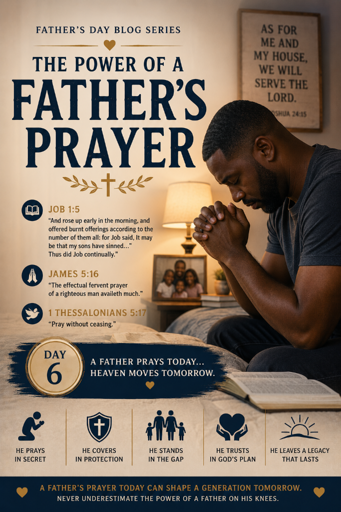 Day 6: The Prayers No One Heard: How Fathers Change Lives from Their Knees - Father's Day Series