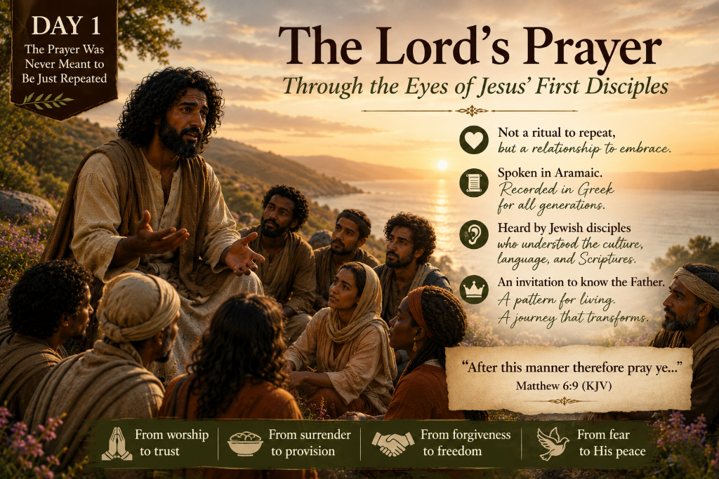 Rediscovering the Lord's Prayer: Through the Eyes of Jesus' First Disciples