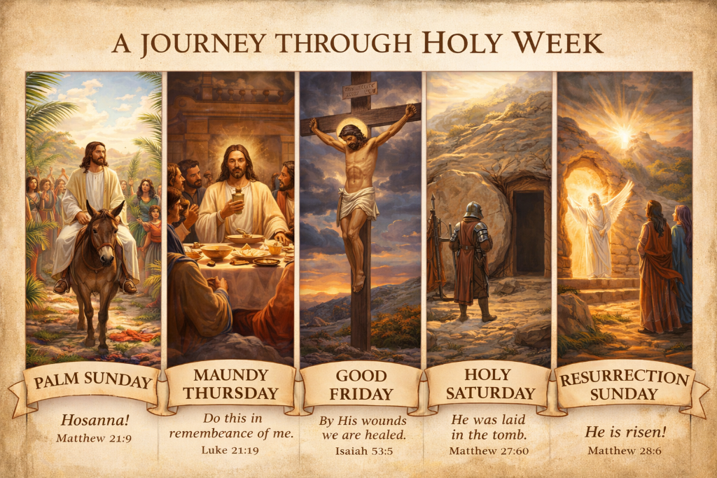 A Journey Through Holy Week