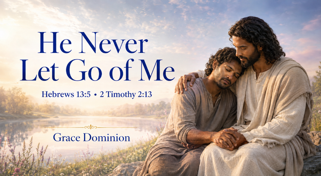 He Never Let Go of Me