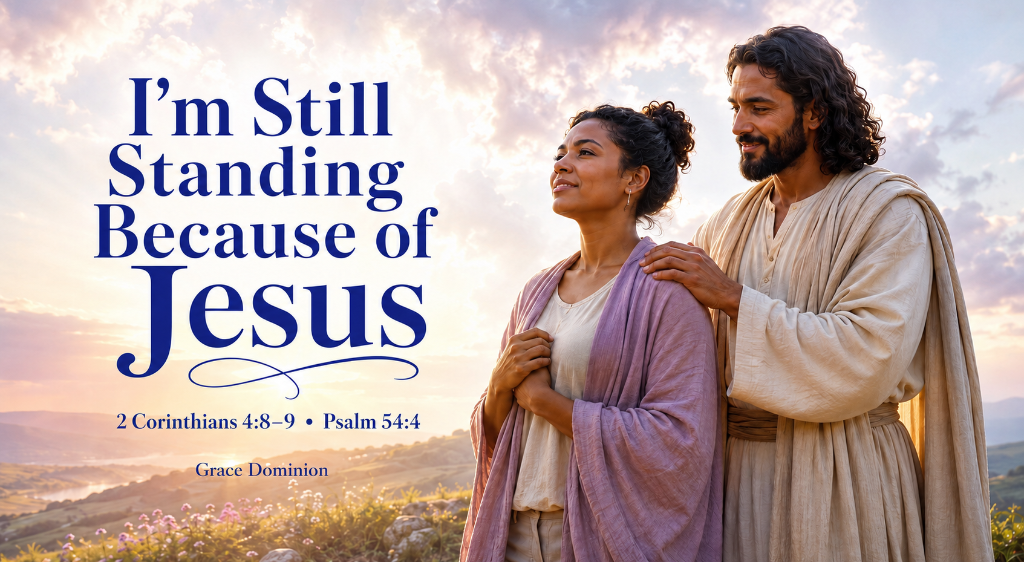 I’m Still Standing Because of Jesus