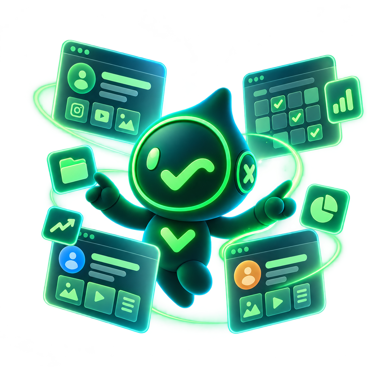 CE52 orb managing multiple client workspaces