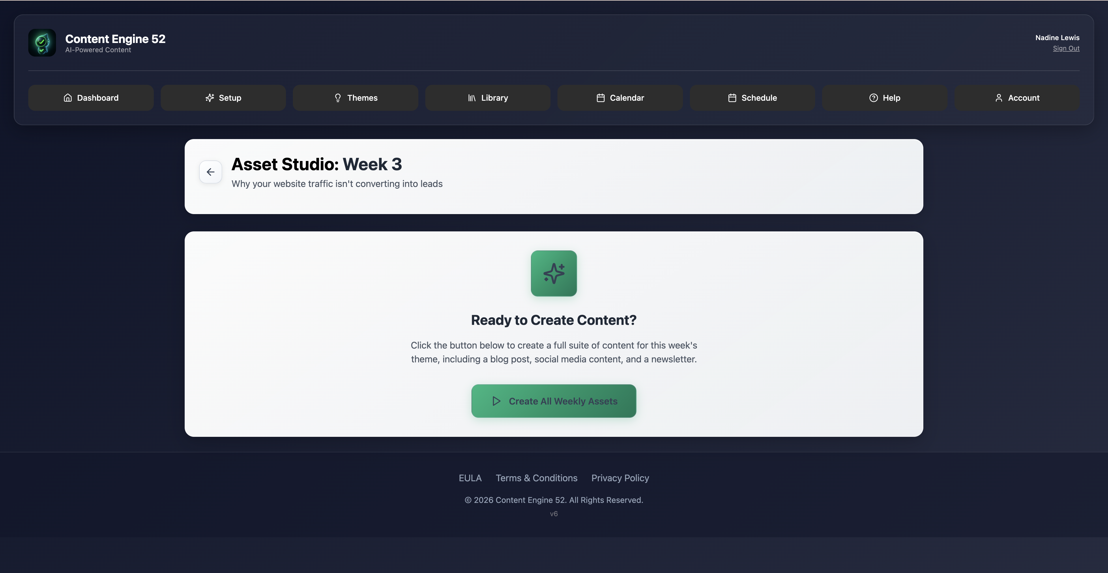 Create your content