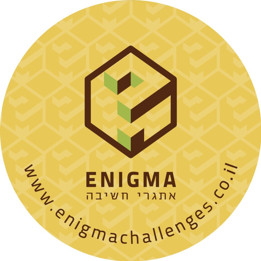 לוגו - אניגמה משחקי חשיבה.
