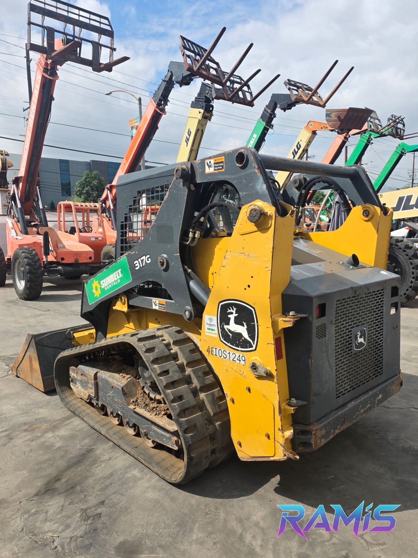 2020 John Deere 317G Compact Track Loader