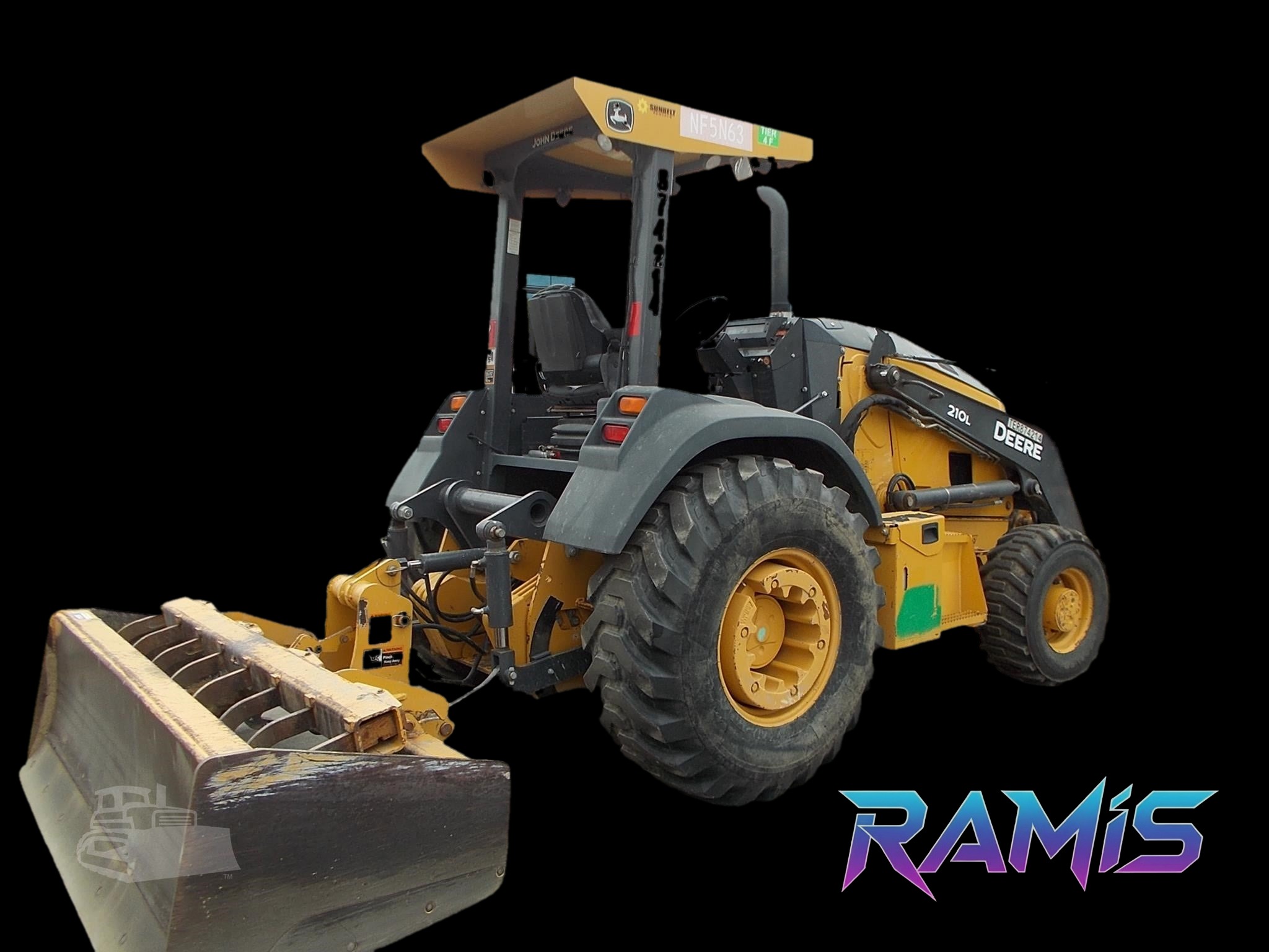 2019 Deere 210L Backhoe Loader photo 8
