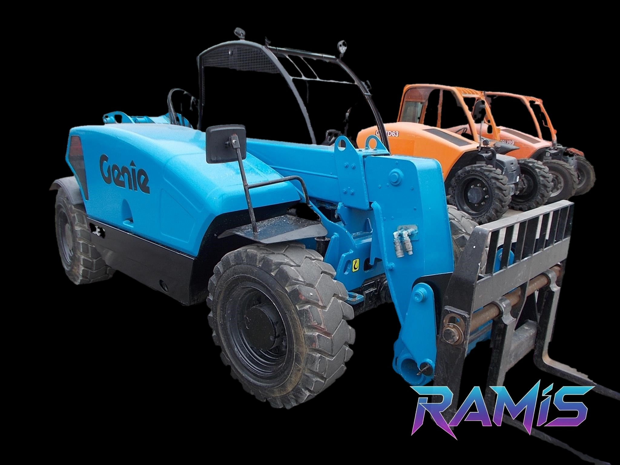 2015 Genie GTH-5519 Telehandler photo 2