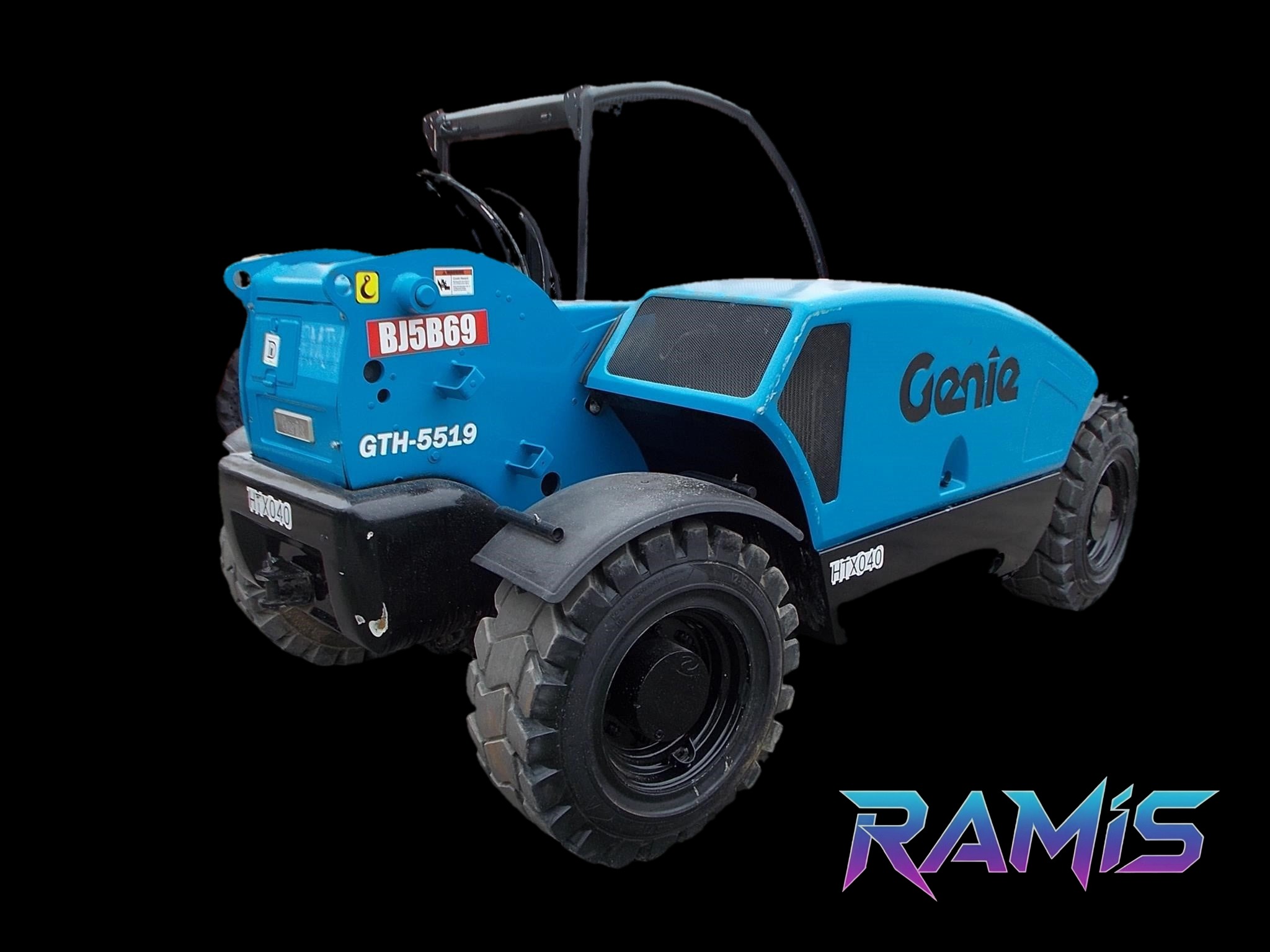 2015 Genie GTH-5519 Telehandler photo 3