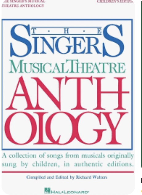 Singer's Musical Theatre Anthology — Children's Edition