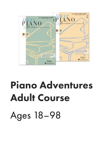 Piano Adventures Adult Course