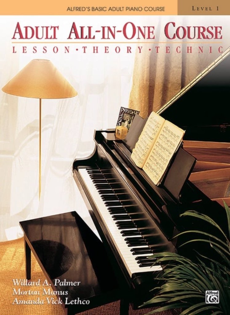 Alfred's Basic Adult Piano Course — All-In-One, Level 1
