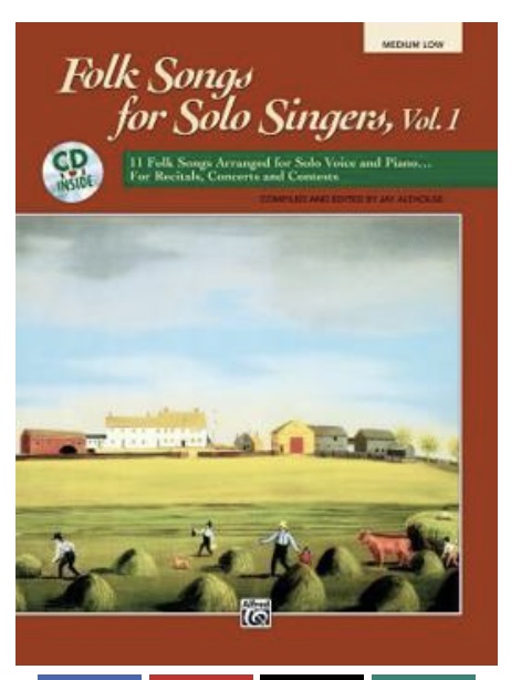 Folk Songs for Solo Singers, Vol. 1