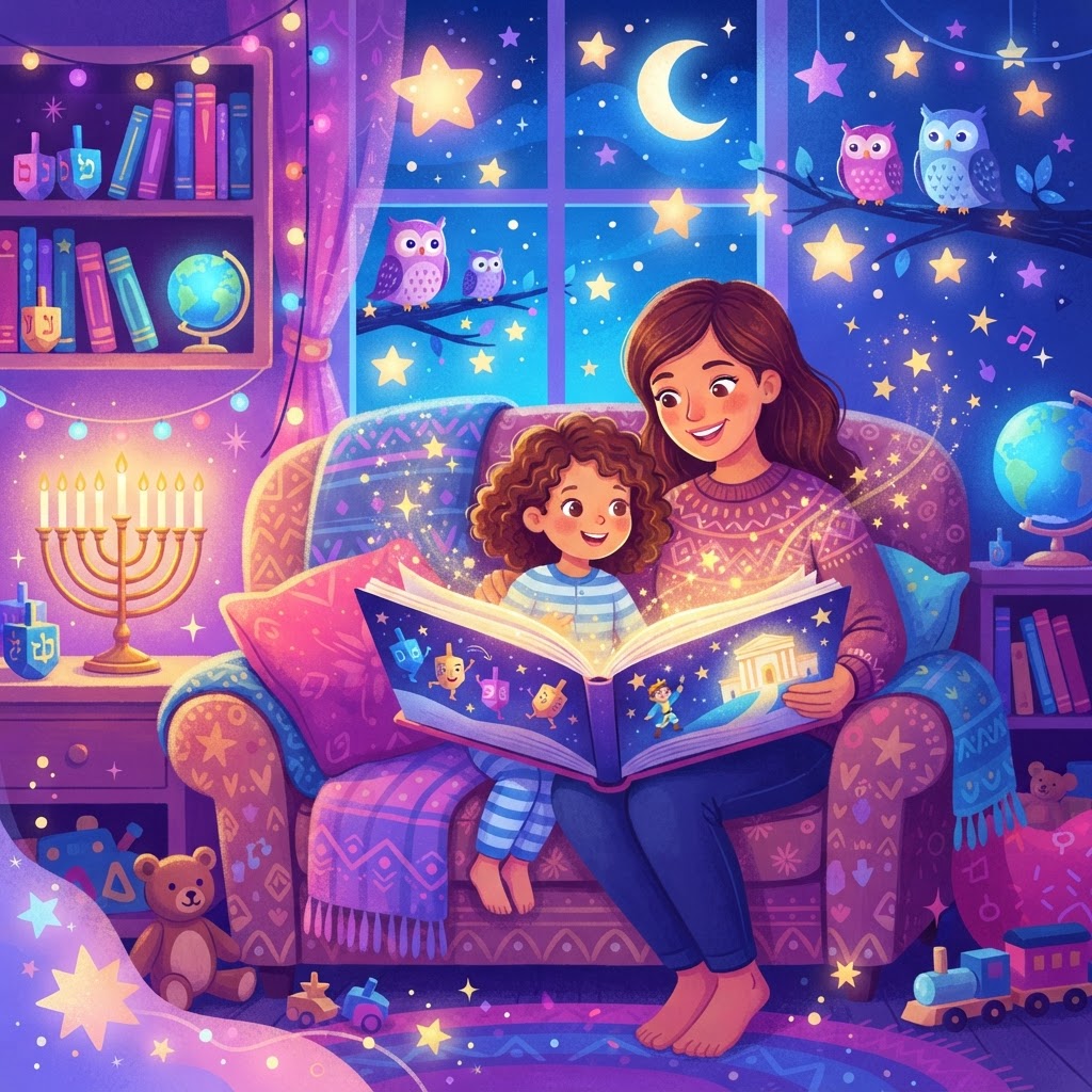 Featured image for Best Hanukkah Bedtime Stories for Kids - InstaTales AI storytelling blog