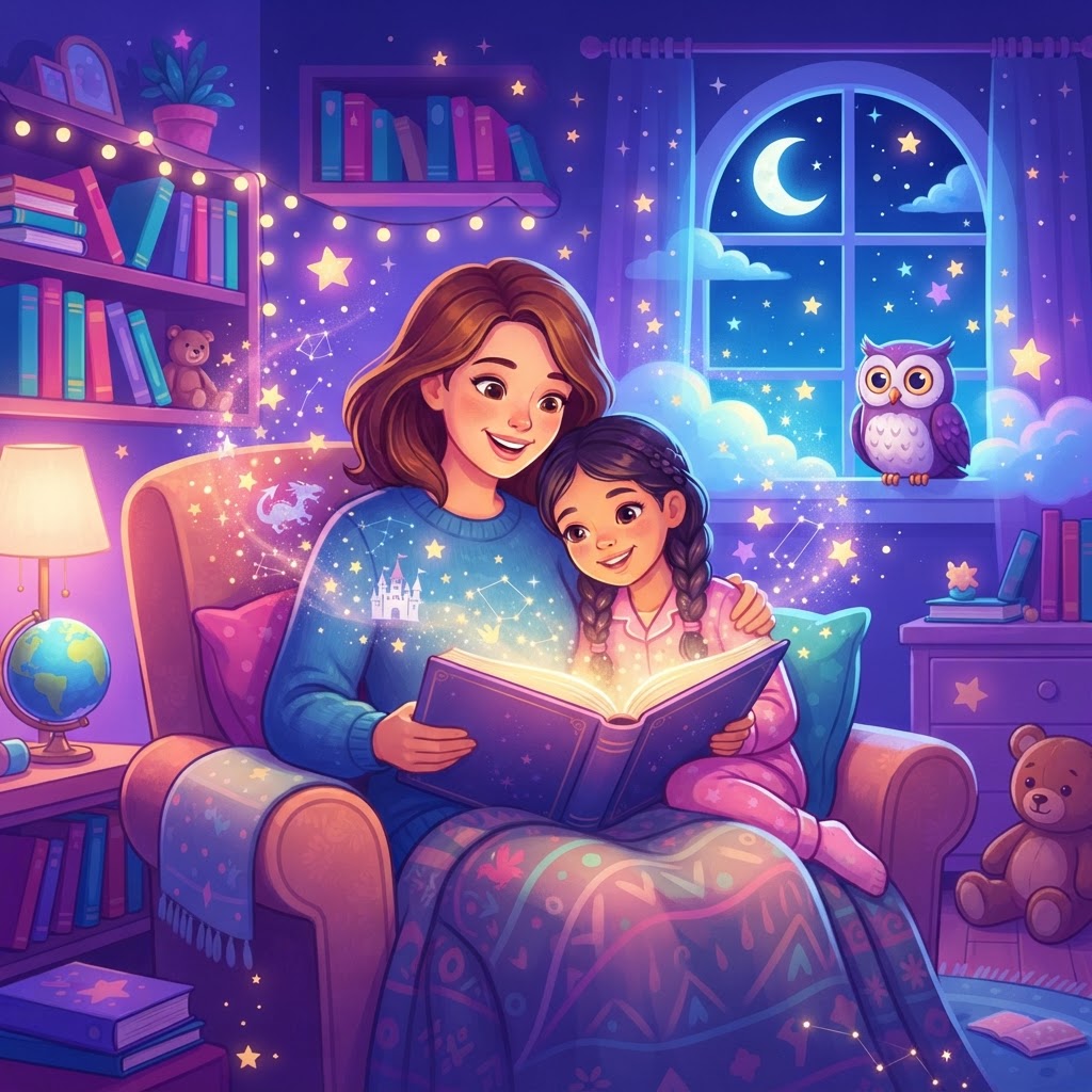 Featured image for Best sharing bedtime stories for 10-year-olds - InstaTales AI storytelling blog