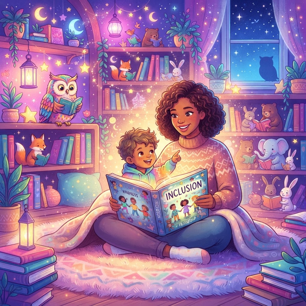Featured image for Stories that teach inclusion to kids - InstaTales AI storytelling blog