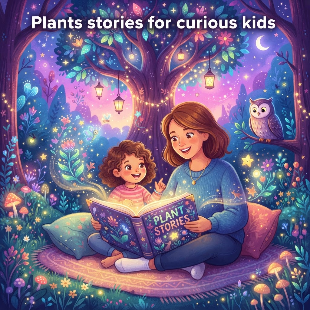 Featured image for Plants Stories for Curious Kids Who Love Science - InstaTales AI storytelling blog
