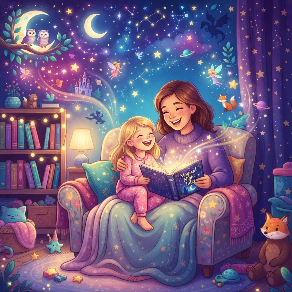 Featured image for 15 calming story ideas for kids - InstaTales AI storytelling blog