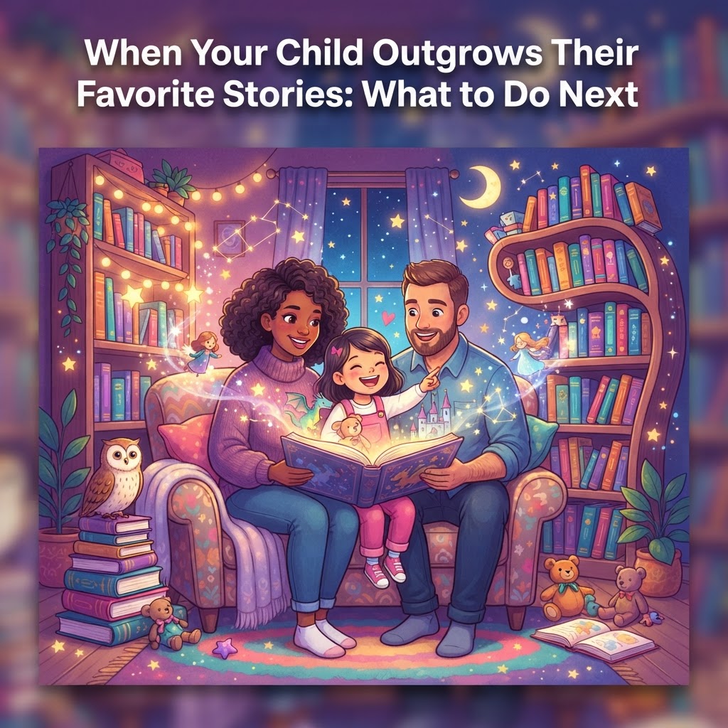 Child Outgrows Favorite Stories? What to Do Next - InstaTales AI blog