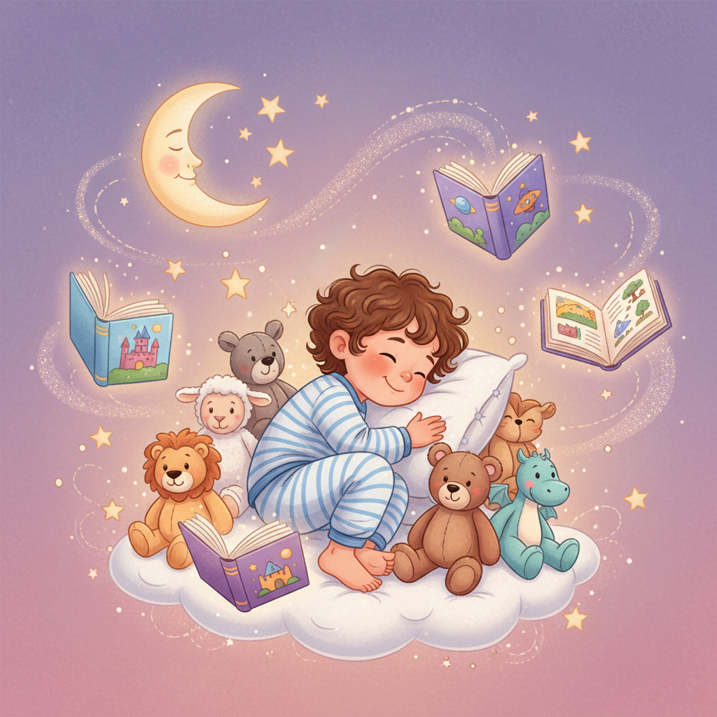 Featured image for Bedtime Story Ideas for 4 Year Olds: 25 Perfect Tales for Preschoolers - InstaTales AI storytelling blog