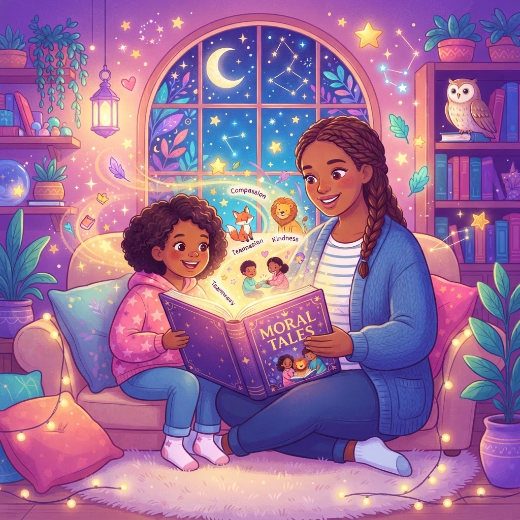 Featured image for Social-Emotional Learning Through AI-Generated Moral Stories - InstaTales AI storytelling blog