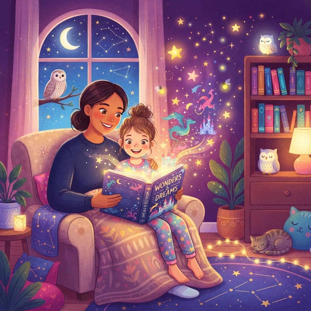 Featured image for Best sharing bedtime stories for 9-year-olds - InstaTales AI storytelling blog