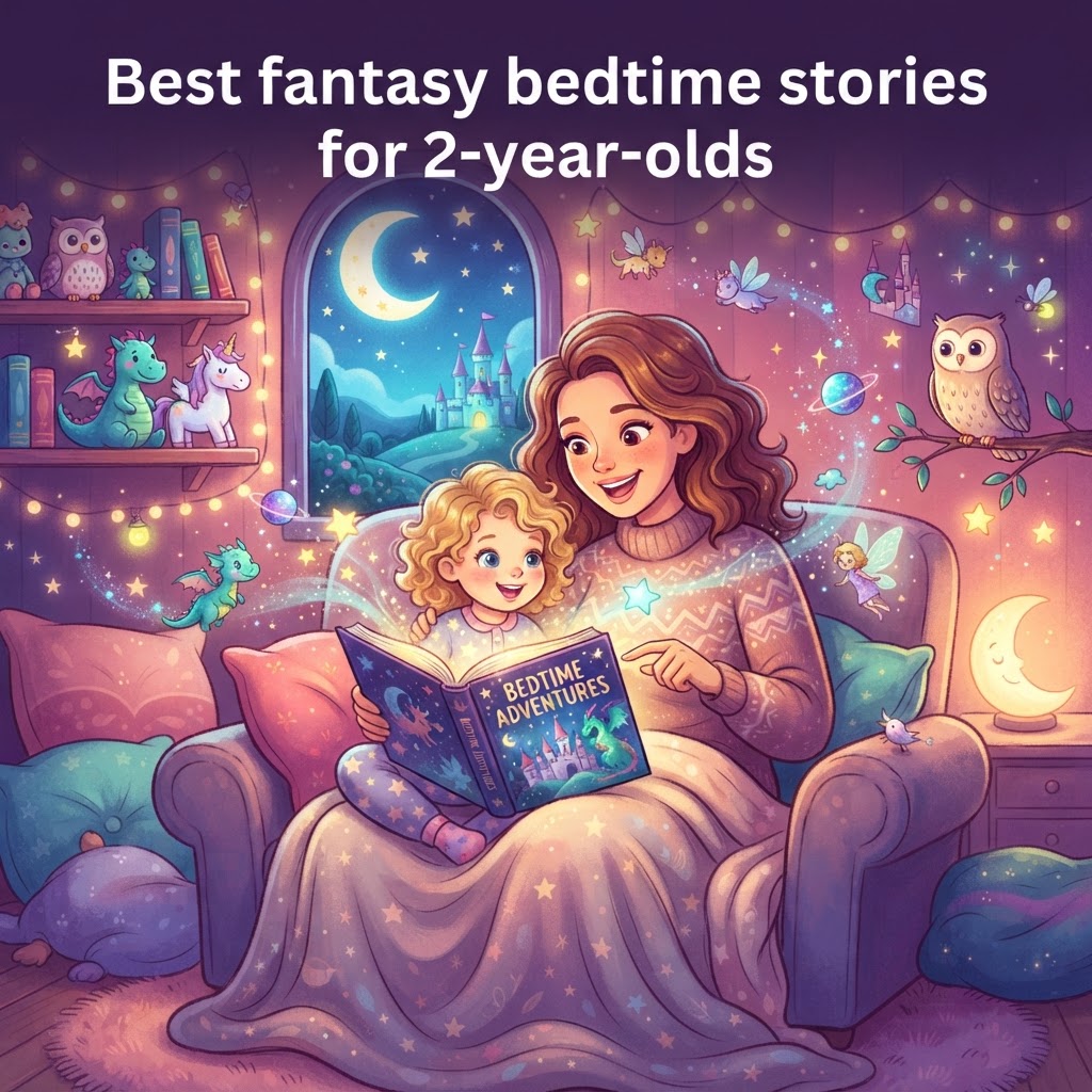 Featured image for Best fantasy bedtime stories for 2-year-olds - InstaTales AI storytelling blog