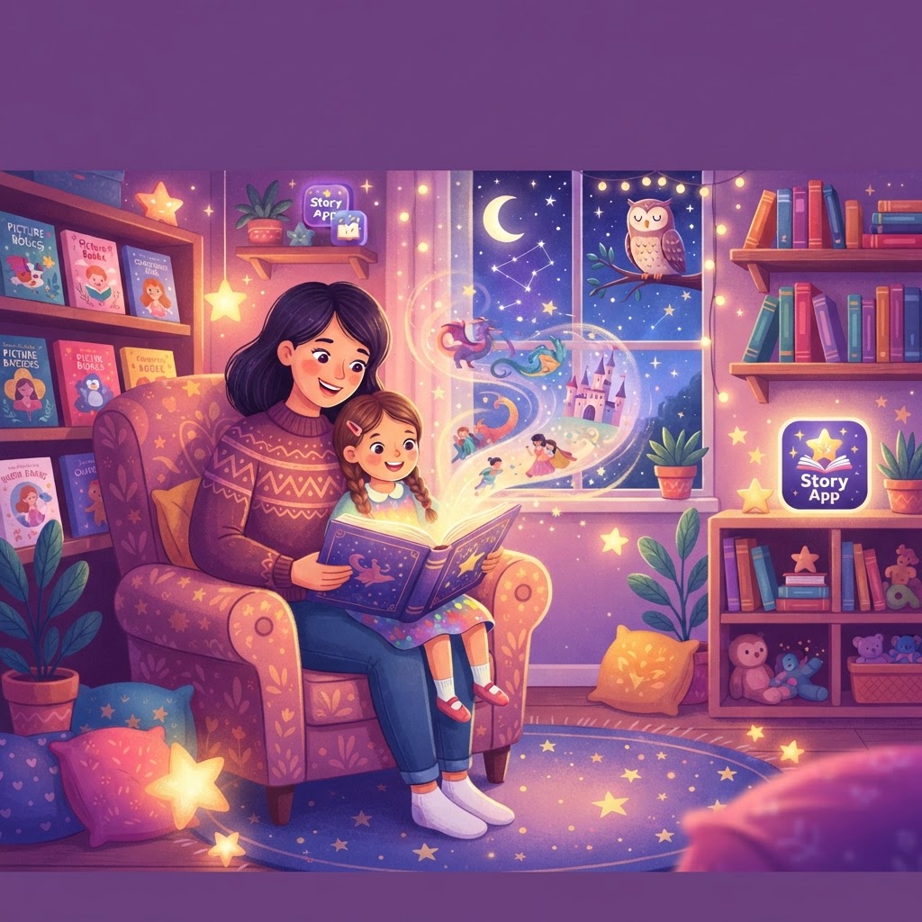 Featured image for Picture Books vs Chapter Books: When to Switch - InstaTales AI storytelling blog