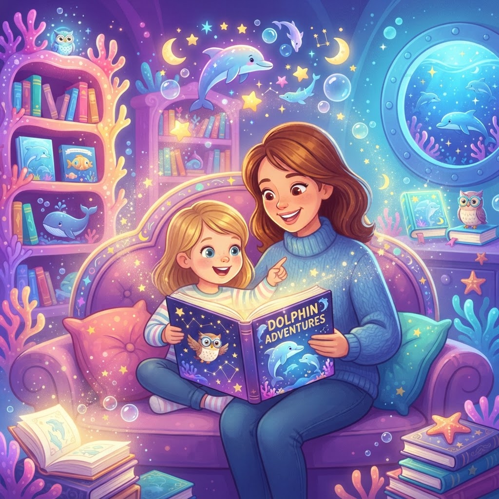 Featured image for Dolphins Stories for Kids: 7 Tales and Fun Facts - InstaTales AI storytelling blog
