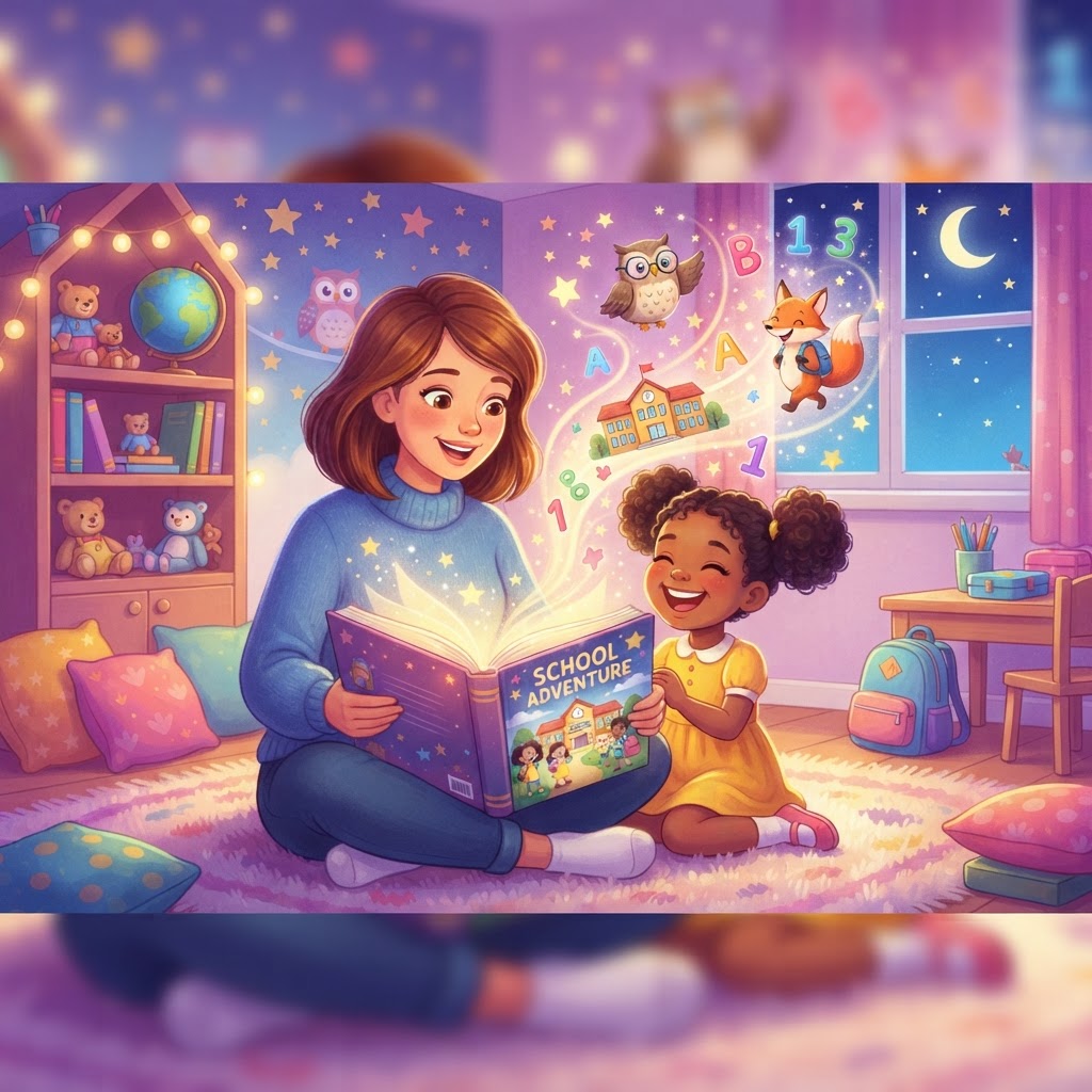 Featured image for Preparing Kids for the First Day of School With Stories - InstaTales AI storytelling blog