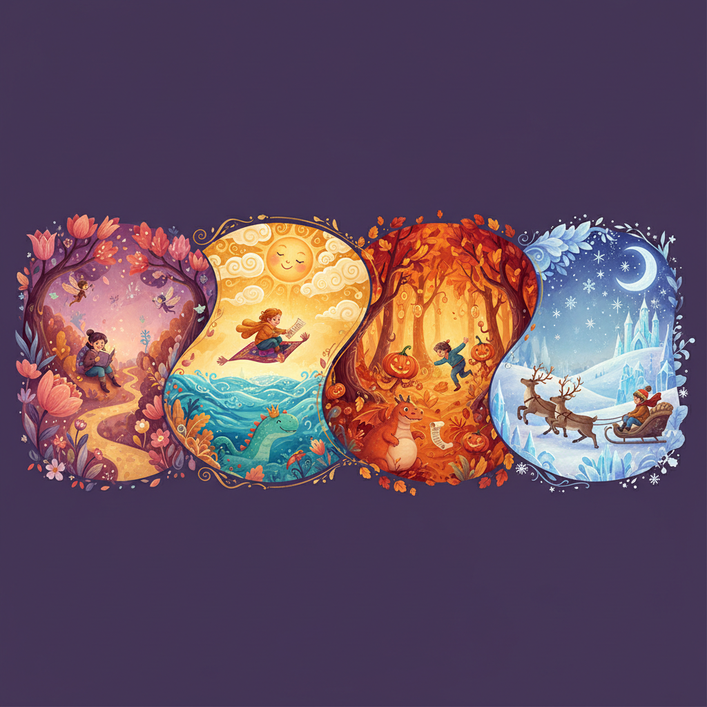 Featured image for Seasonal Storytelling: Creating Magical Holiday Tales Year-Round - InstaTales AI storytelling blog